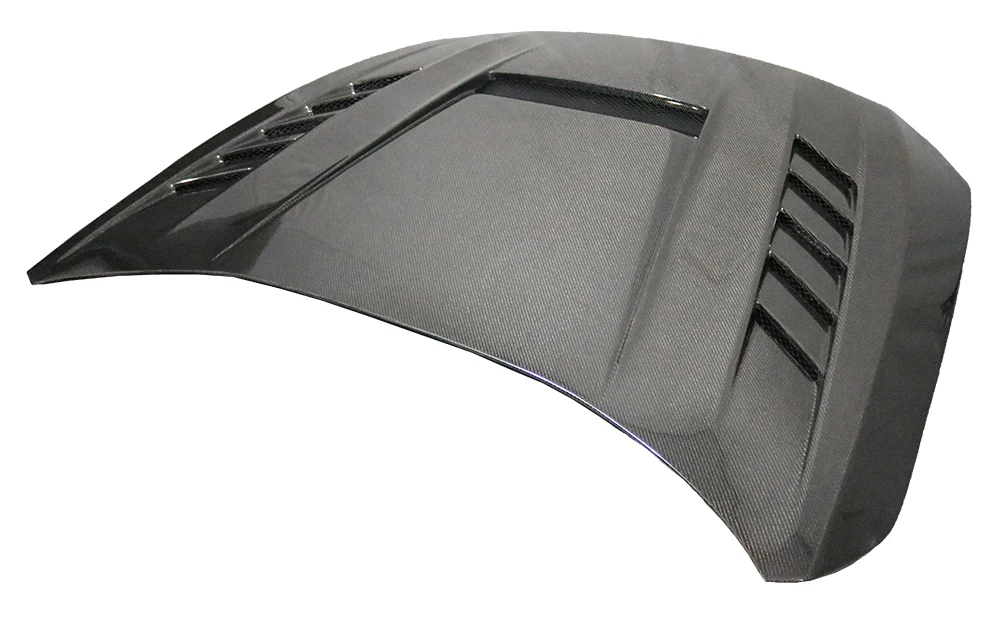 2018-2022 Honda Accord 4DR VS 2 Style Carbon Fiber Hood - Image 2
