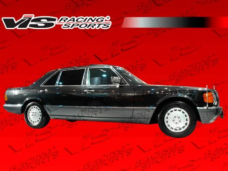 1986-1995 Mercedes E Class W124 4Dr Euro Tech Side Skirts - Image 4