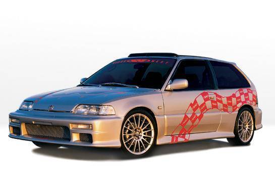 1988-1991 Honda Civic Hb Racing Series 6Pc Complete Kit - Image 2