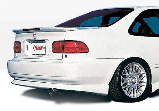 1992-1995 Honda Civic 2Dr Bigmouth 4Pc Complete Kit W/Racing Series Sides & Rear - Image 3