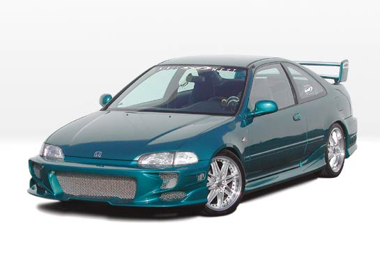 1992-1995 Honda Civic 2Dr Sky-Liner Style Wing - Image 2