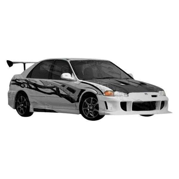 1992-1995 Honda Civic 4Dr Wing Front Bumper