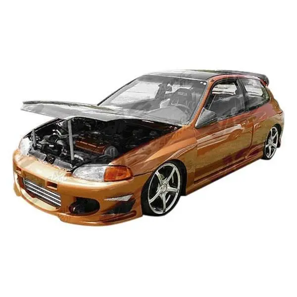 1992-1995 Honda Civic Hb Ballistix Side Skirts