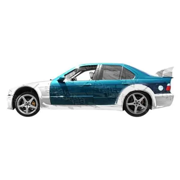 1992-1998 Bmw E36 4Dr Gt Widebody Side Skirts