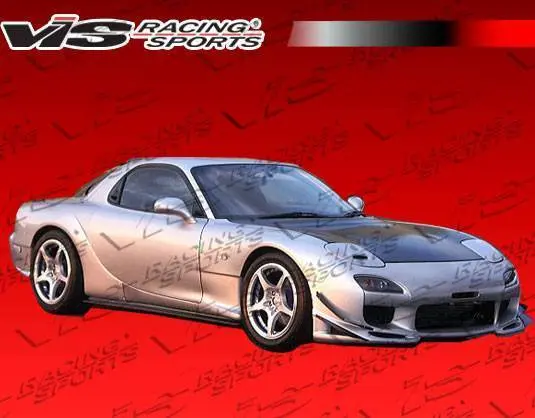 1993-1997 Mazda Rx7 2Dr Fuzion Side Diffuser - Image 2