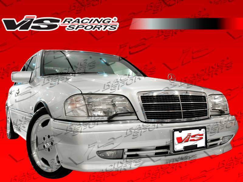1994-2000 Mercedes C- Class W202 4Dr Euro Tech Front Bumper - Image 2