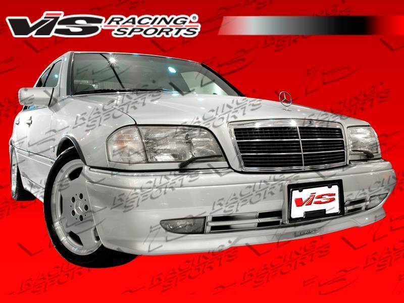 1994-2000 Mercedes C- Class W202 4Dr Euro Tech Front Bumper - Image 4