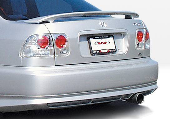1996-1998 Honda Civic 2Dr Aggressor Type 2 4Pc Complete Kit - Image 3