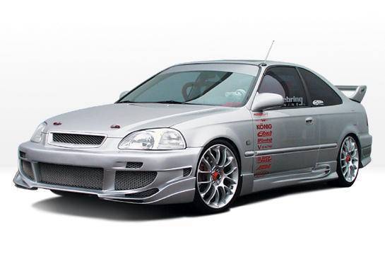 1996-1998 Honda Civic 2Dr Avenger 4Pc Complete Kit - Image 2