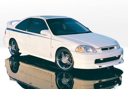 1996-1998 Honda Civic 2Dr Racing Series 4Pc Complete Kit - Image 2