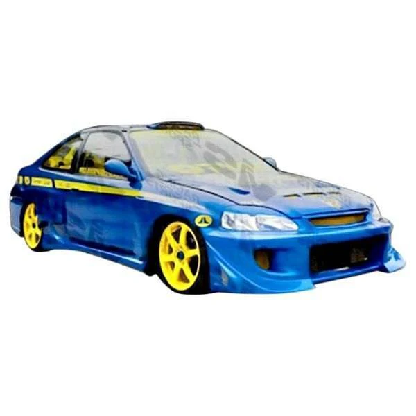 1996-1998 Honda Civic 2Dr/4Dr/Hb Battle Z Front Bumper