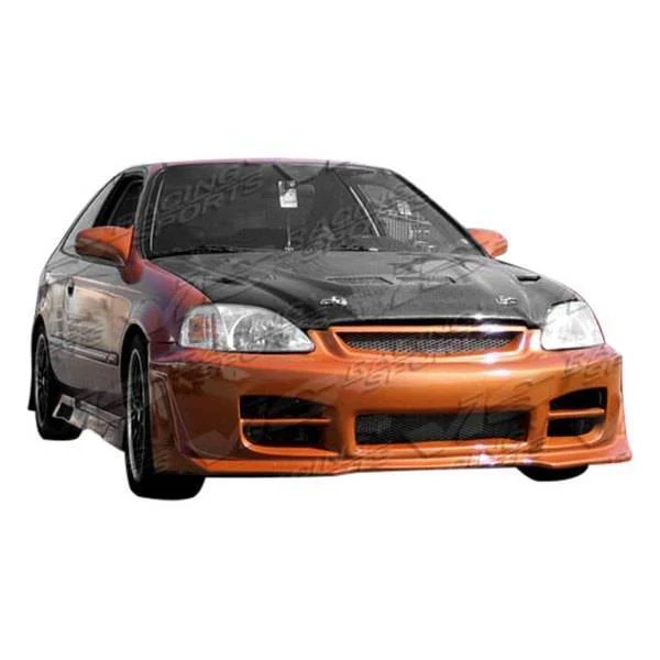 1996-1998 Honda Civic 2Dr/4Dr/Hb Octane Front Bumper - Image 2