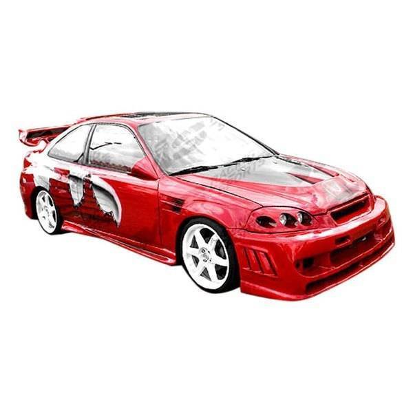 1996-1998 Honda Civic 2Dr/4Dr/Hb Stalker 2 Front Bumper