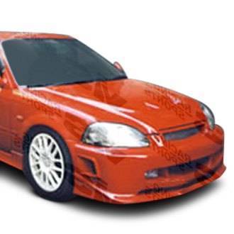 1996-1998 Honda Civic 2Dr/4Dr/Hb Stalker Front Bumper - Image 2