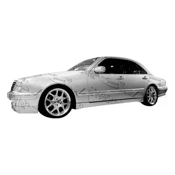 1996-1999 Mercedes E Class W210 4Dr C Tech Side Skirts