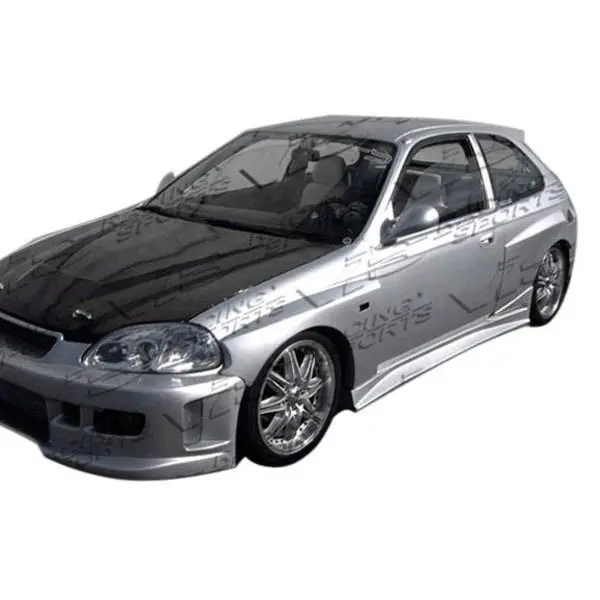 1996-2000 Honda Civic 2Dr/Hb Quest Side Skirts
