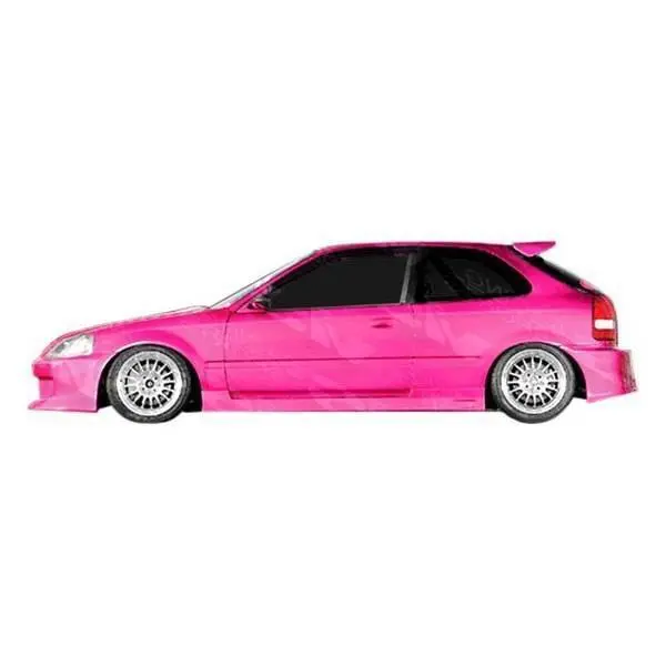 1996-2000 Honda Civic 2Dr/Hb Walker Side Skirts