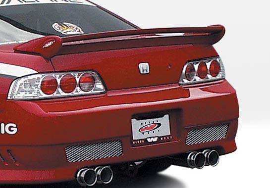 1997-2002 Honda Prelude Mini Me Commando Wing No Light