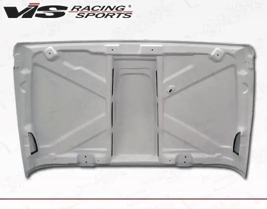 1997-2006 Jeep Wrangler Heat Extractor Fiberglass Hood - Image 4