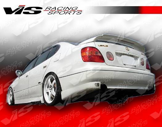1998-2005 Lexus Gs 300/400 4Dr Alfa Rear Lower Add-On Carbon Fiber Diffuser - Image 3