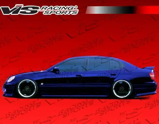 1998-2005 Lexus Gs 300/400 4Dr Wize Side Skirts - Image 3