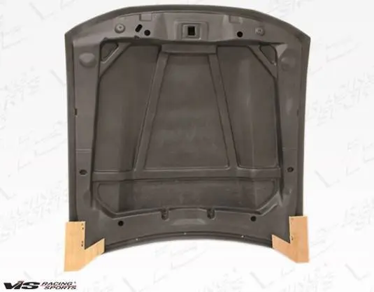 1999-2004 Ford Mustang 2Dr Cowl Induction Fiber Glass Hood - Image 4