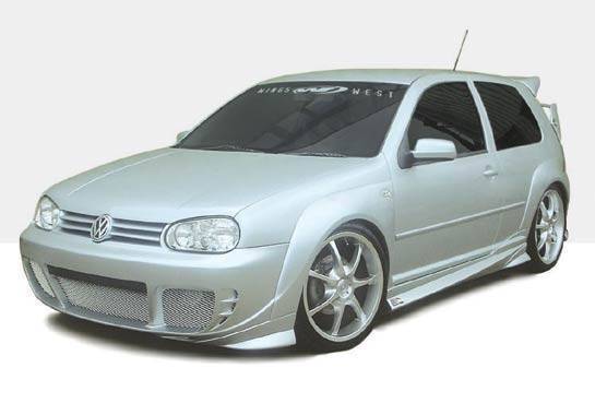 1999-2005 Volkswagen Golf 4Dr G-Spec 6Pc Complete Kit - Image 2