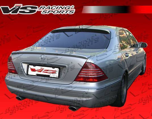 2000-2002 Mercedes S-Class W220 4Dr Euro Tech Rear Bumper - Image 2