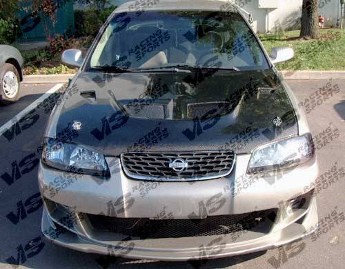 2000-2003 Nissan Sentra 4Dr Ballistix Front Bumper - Image 2