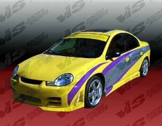2000-2005 Dodge Neon 4Dr Octane Side Skirts - Image 2
