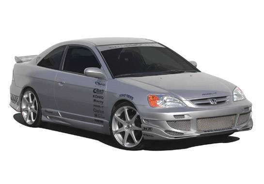 2001-2003 Honda Civic 2Dr Avenger 4Pc Complete Kit - Image 2