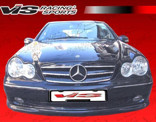 2001-2007 Mercedes C- Class W203 4Dr Euro Tech 2 Front Lip - Image 2