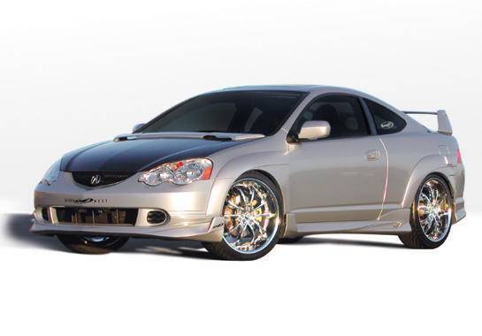 2002-2004 Acura Rsx G5 Series 4pc Complete Kit W/7Pc Extreme Flare - Image 2