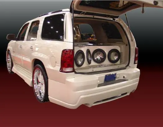 2002-2006 Cadillac Escalade 4Dr Outcast 2 Side Skirts - Image 2