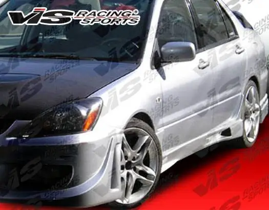 2002-2007 Mitsubishi Lancer 4Dr Rally Side Skirts - Image 2