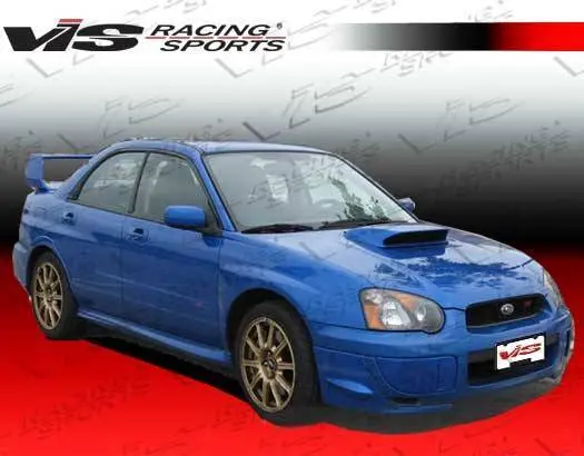 2002-2007 Subaru Wrx 4Dr Sti Side Skirts - Image 2