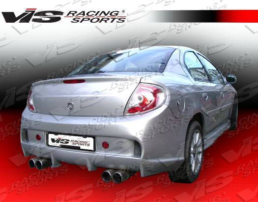 2003-2005 Dodge Neon 4Dr Invader Rear Bumper - Image 2