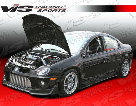 2003-2005 Dodge Neon Srt4 4Dr V-Spec Carbon Fiber Lip - Image 2