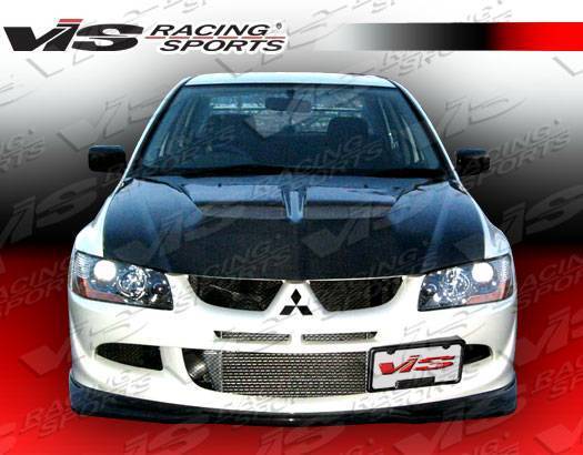 2003-2005 Mitsubishi Evo 8 4Dr Demon Carbon Front Lip - Image 2