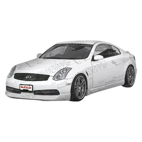 2003-2007 Infiniti G35 2Dr Wing Side Skirts