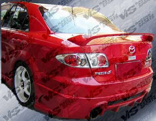 2003-2007 Mazda 6 4Dr Cyber Rear Bumper - Image 2