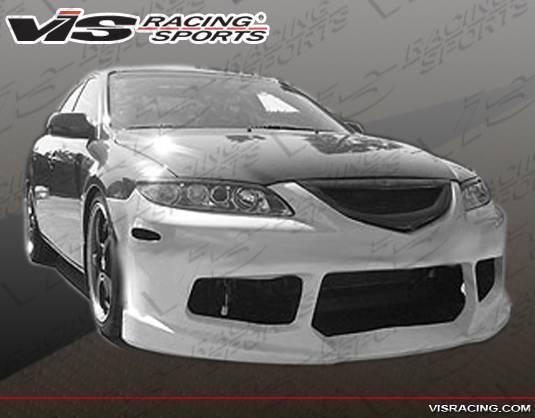 2003-2007 Mazda 6 4Dr Striker X Front Bumper - Image 2