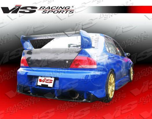 2003-2007 Mitsubishi Evo 8 4Dr Z Speed Carbon Rear Lip - Image 2