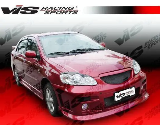 2003-2008 Toyota Corolla 4Dr Fuzion Side Skirts - Image 2