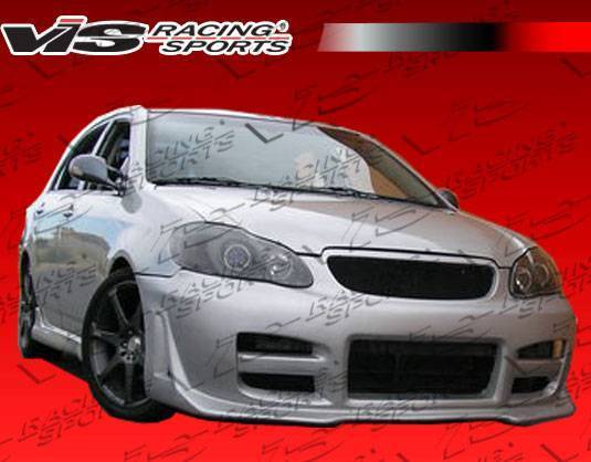 2003-2008 Toyota Corolla 4Dr Octane Front Bumper - Image 2