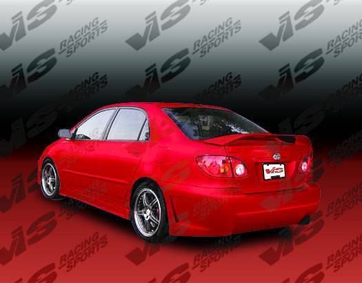 2003-2008 Toyota Corolla 4Dr Tsc 3 Rear Bumper - Image 2