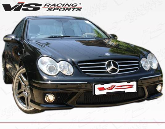 2003-2009 Mercedes Clk W209 2Dr C63 Style Front Bumper - Image 2