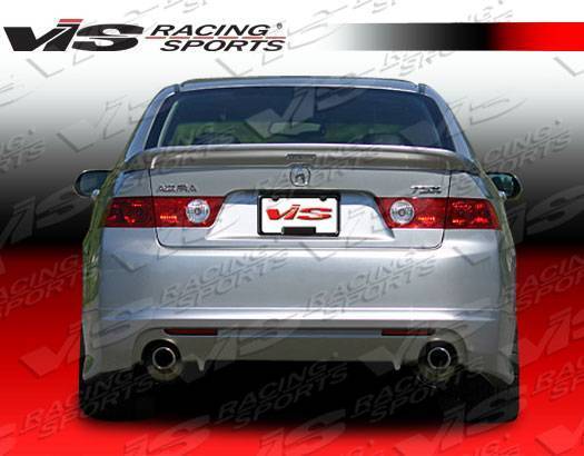 2004-2005 Acura Tsx 4Dr Techno R Rear Lip - Image 4