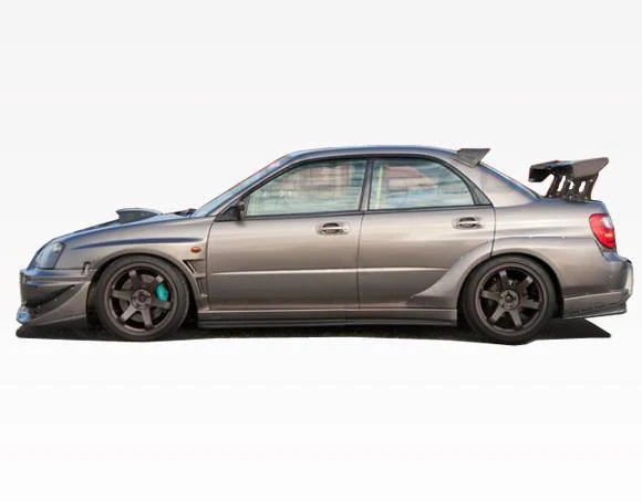 2004-2005 Subaru Wrx 4Dr VRS Wide Body Full Kit - Image 2