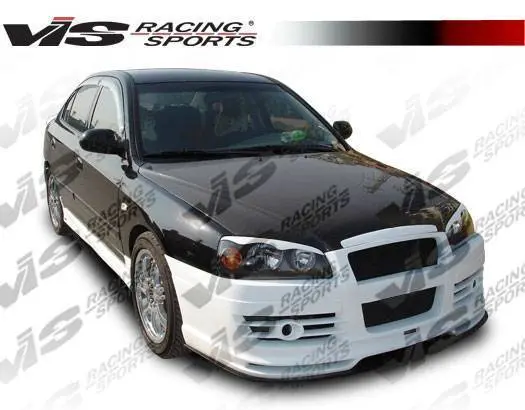 2004-2006 Hyundai Elantra 4Dr Fuzion Side Skirts - Image 2